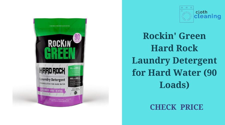 Rockin' Green Hard Rock Laundry Detergent for Hard Water (90 Loads)